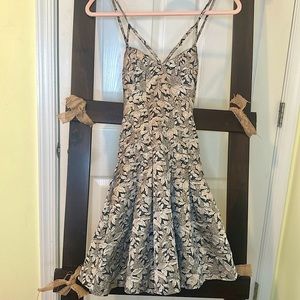 Like New Lovers+ Friends Small Gold Leaf Dress!